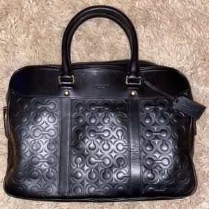 Coach laptop bag